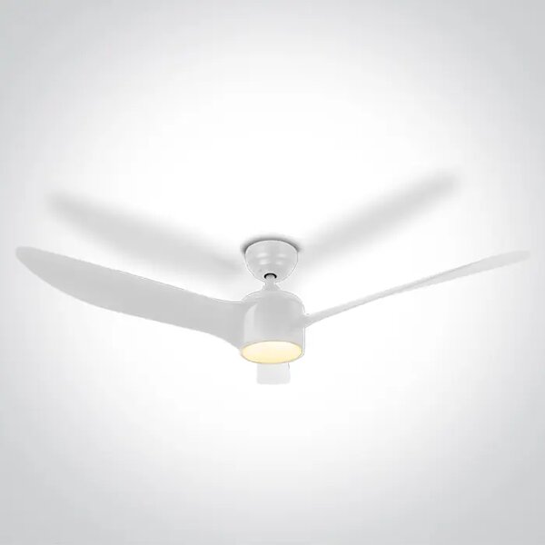 STROPNI VENTILATOR 40W LED 22W CCTV IP20 230V BIJELI DM6306/W/V