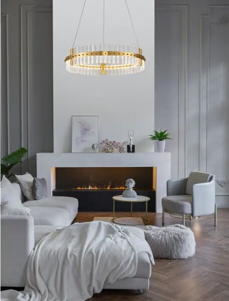 KEZO VISILICA LED/3000K/45W/4679Lm/PLATINUM GOLD NL9019733