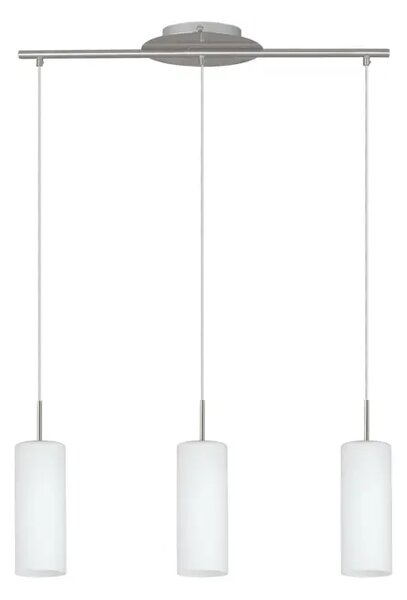 VISILICA 3xNIKL-MAT STAKLO OPAL-MAT TROY 3 85978