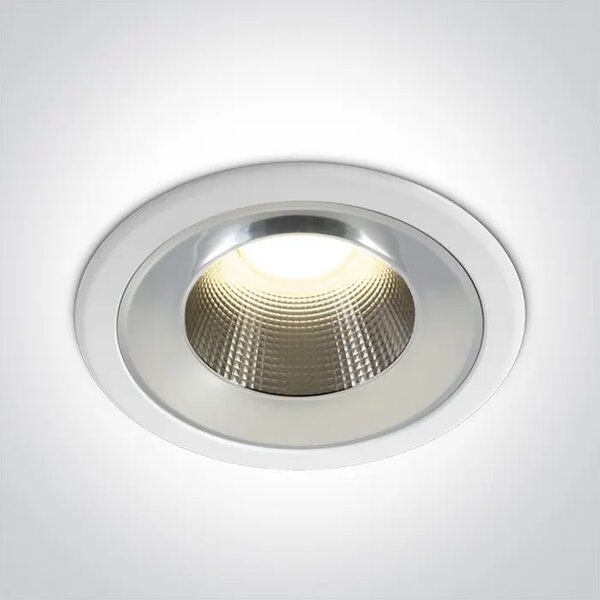 UGRADBENA LAMPA LED 25W/2125lm/3000K/IP54 fi235mm BIJELA DM10125TD/W/W