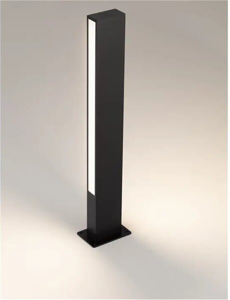 STOR VANJSKA STAJAĆA SVJETILJKA LED 12Watt 719Lm IP65 3000K CRNA NL9030111