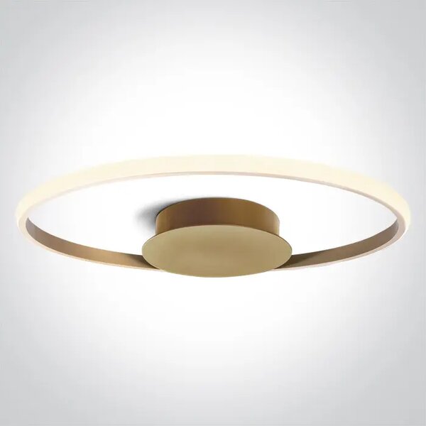 STROPNA SVJETILJKA CHAMPAGNE 20W WW IP20 230V DIMMABLE DM63154B/CH/W