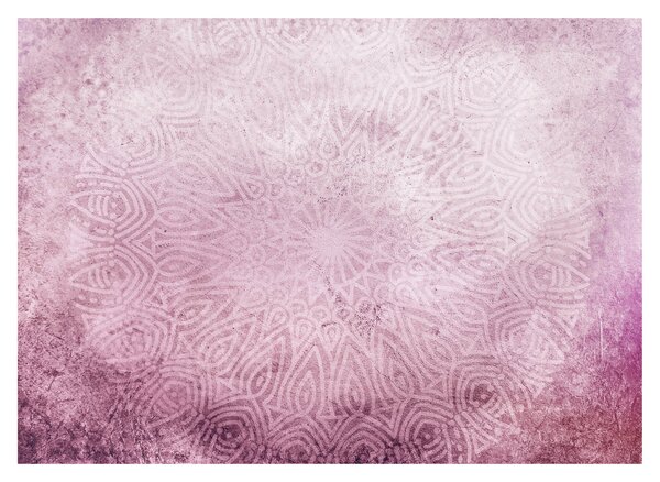 Slika - Mandala u ružičastom zidu (70x50 cm)