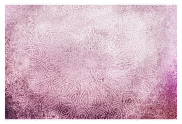 Slika - Mandala u ružičastom zidu (90x60 cm)