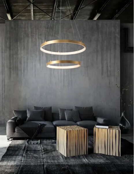 LEON VISILICA LED 67W/3000K/3643lm/IP20/ZLATNA NL8100281
