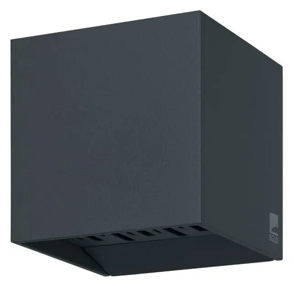 VANJSKA ZIDNA LAMPA 1xLED 2X3,3W, 2X340lm, 3000K, IP54, ANTRACIT CALPINO 2 900445