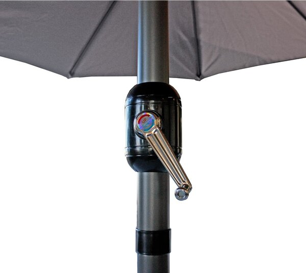 Svjetlo smeđi suncobran 265x460 cm – Garden Pleasure