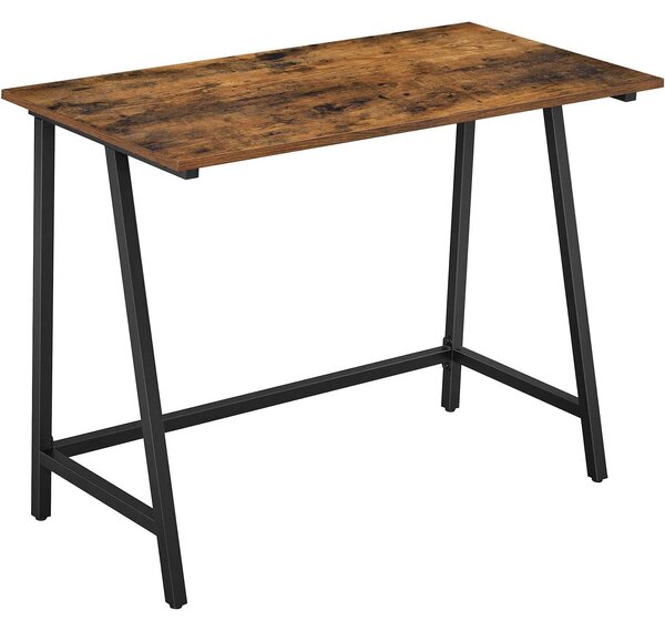 Radni stol, rustikalni računalni stol 100 x 50 x 75 cm | VASAGLE