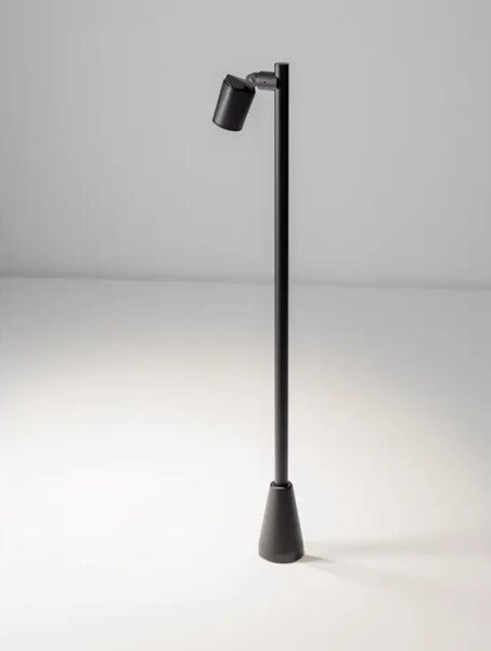 SPY VANJSKI STAJAĆI REFLEKTOR / 7,5x14x100CM/ GU10/1*10W/IP65/CRNI NL9030157