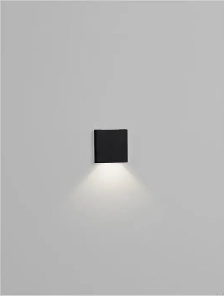 IKO VANJSKA ZIDNA SVJETILJKA LED 1Watt 40Lm IP67 3000K CRNA NL9019220