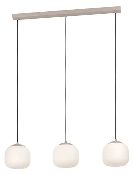 VISILICA 3xE27 CRNA/BOJA PIJESKA COMINIO 900894