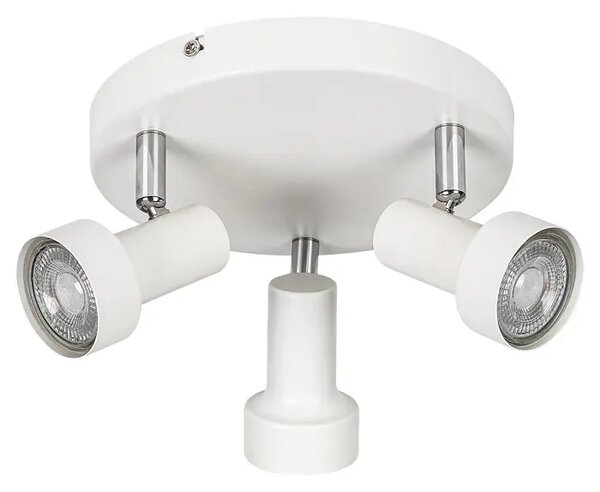 KONRAD REFLEKTOR GU10 3X MAX 50/BIJELA/IP20 RA5356