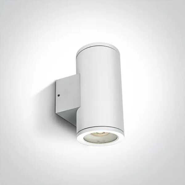 ZIDNA SVJETILJKA 2xGU10 35W IP54 BIJELA DM67400B/W