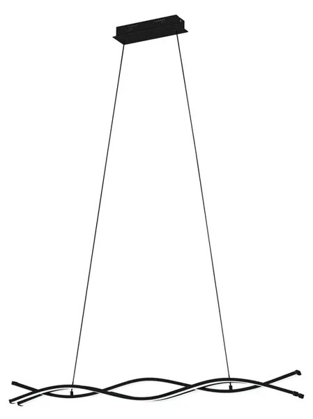 VISILICA 1xLED 36W, D-985, ALU/CRNO BIJELA LASANA 3 99317