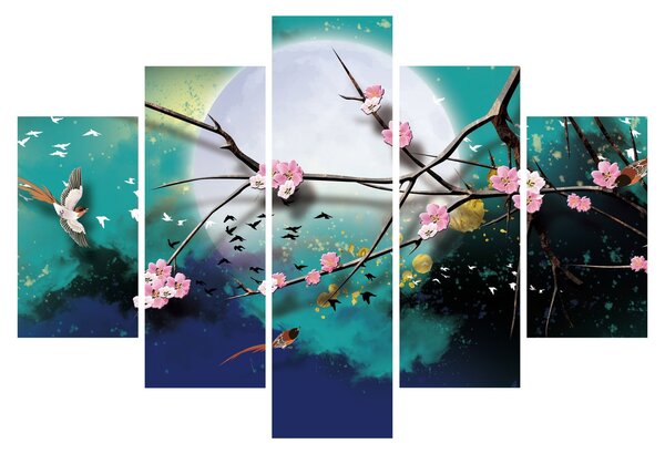 Slika - Drvo, grafika (150x105 cm)