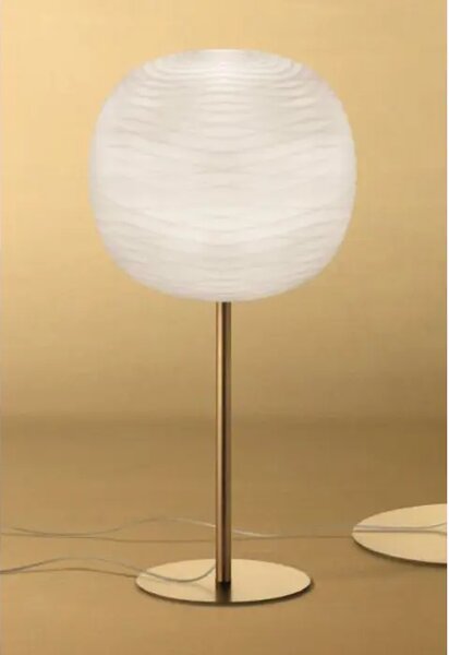 FOSCARINI GEM ALTA STOLNA LAMPA ZLATNA/BIJELA FN274011EG_10