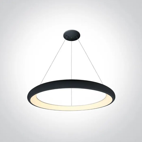 VISEĆA SVJETILJKA LED 50W/3000K/2750lm IP20 FI610 CRNA DM62144NB/B/W