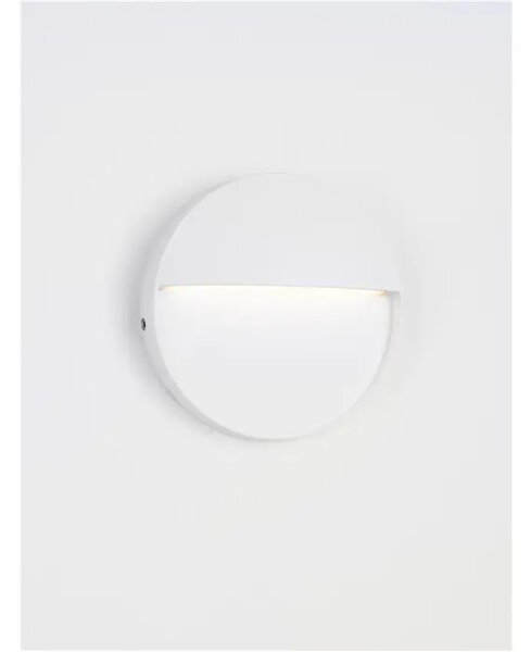 TOBY VANJSKA ZIDNA SVJETILJKA LED 3Watt 147Lm IP54 3000K BIJELA NL9030814