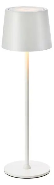 FIORE RECHARGEABLE STOLNA LAMPA MATT WHITE B/O LED IP44 MA108654