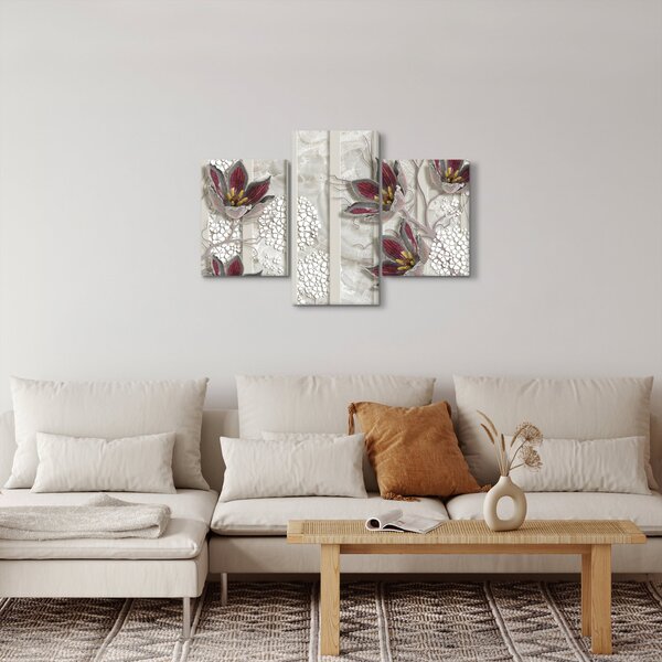 Slika - Ukrasno cvijeće (90x60 cm)