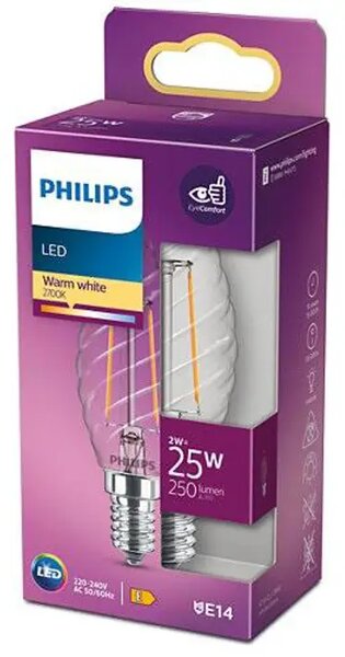 LED CLASSIC ŽARULJA PHILIPS 25W ST35 E14 WW CL ND RFSRT4 8718699762353