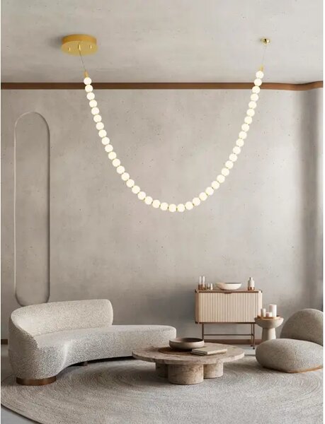 PERLA VISILICA LED/3000K/69W/5524Lm/ZLATNA NL9186956