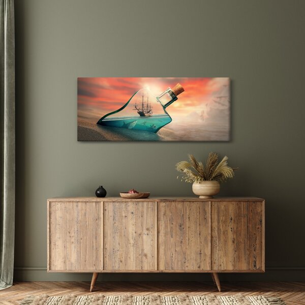 Slika - Život u boci (120x50 cm)