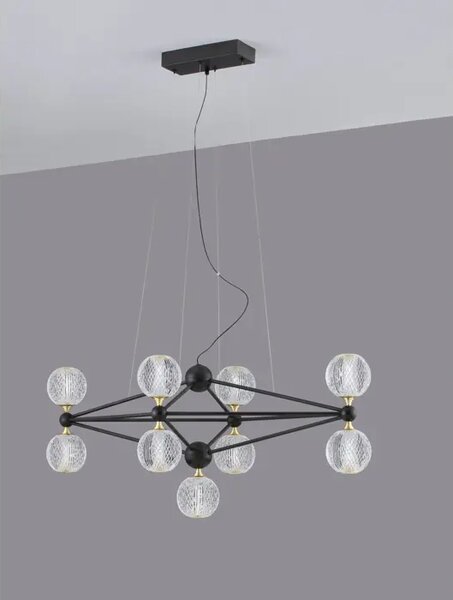 BELINDA VISILICA LED 42W/3000K/2238,28lm/DIMM/IP20/CRNA NL9695300