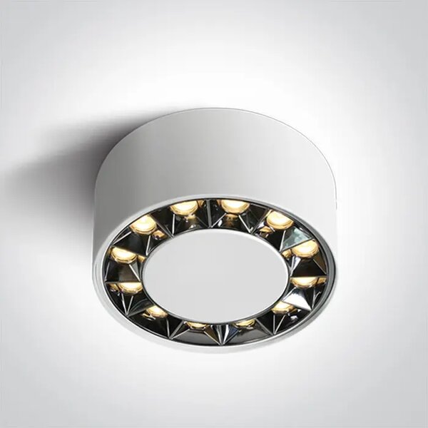 STROPNA SVJETILJKA BIJELA LED 20W/3000K/1600lm/IP20 DM12120X/W/W