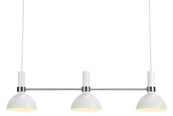 LARRY VISILICA 3L WHITE/STEEL E27 MA107500