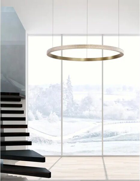 ORLANDO VISILICA LED 35W/3000K/1900lm/IP20/ANTIQUE MESING NL86016801