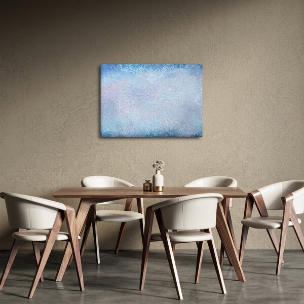 Slika - Mandale u plavoj boji (70x50 cm)