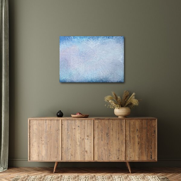 Slika - Mandale u plavoj boji (70x50 cm)