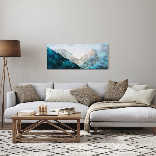 Slika - Crtež planina (120x50 cm)