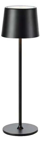 FIORE RECHARGEABLE STOLNA LAMPA MATT BLACK B/O LED IP44 MA108653