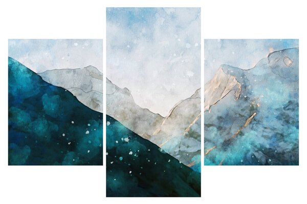 Slika - Crtež planina (90x60 cm)