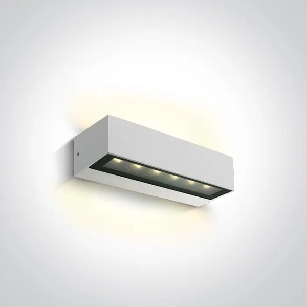 ZIDNA SVJETILJKA LED 2x6W WW IP65 230V BIJELA DM67526B1/W/W
