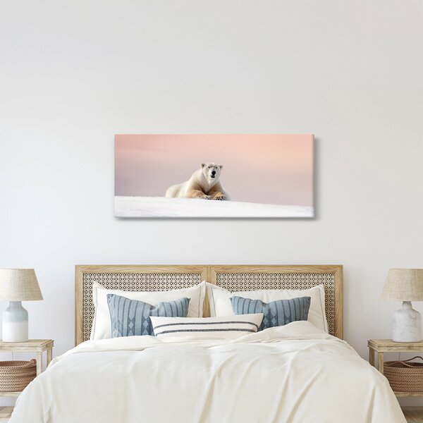 Slika - Polarni medvjed (120x50 cm)