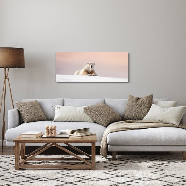 Slika - Polarni medvjed (120x50 cm)