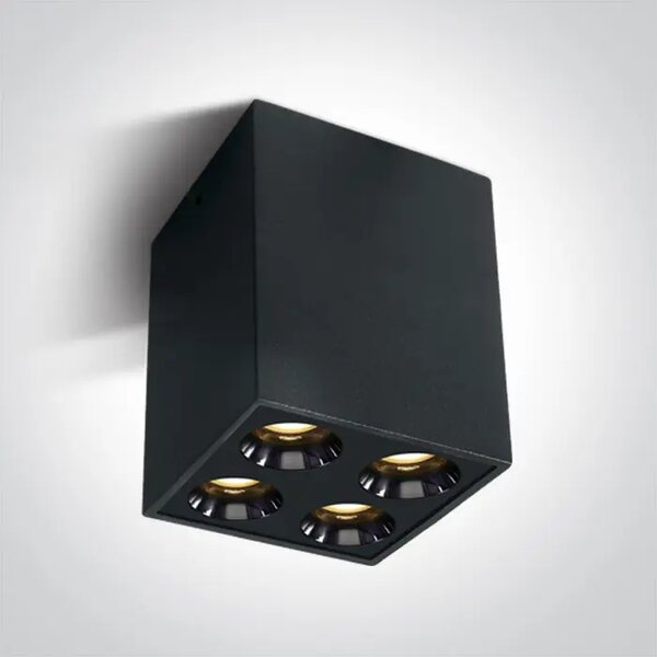 NADGRADNI REFLEKTOR LED 10W WW IP20 38deg 230V CRNI DM12110HB/B/W