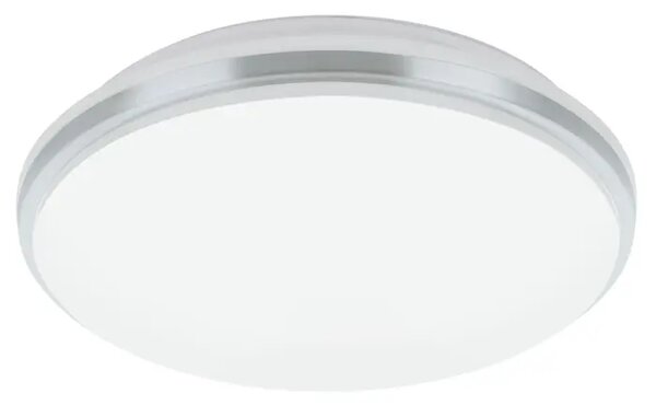 PLAFONJERA 1xLED 18W, PROM 340, IP44, BIJEL/KROM PINETTO 900365