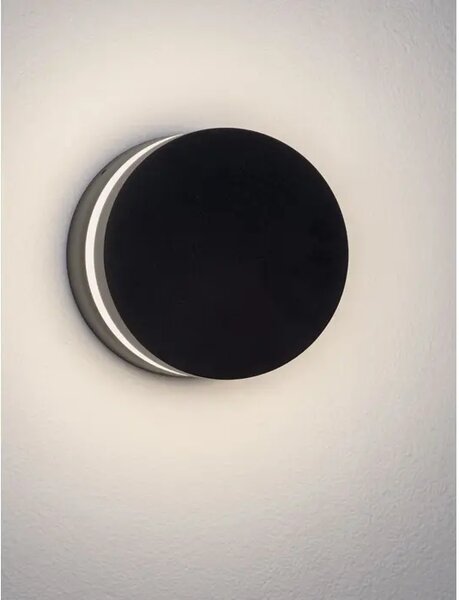 AIRY VANJSKA ZIDNA LED LAMPA 8Watt 369Lm IP54 3000K CRNA NL9136443