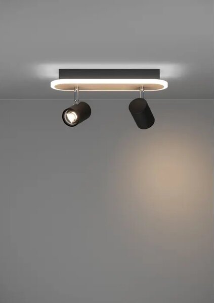 REFLEKTOR 2xLED 2X7W, DRVO/CRNA/BIJELA RIMBOCCHI 901632