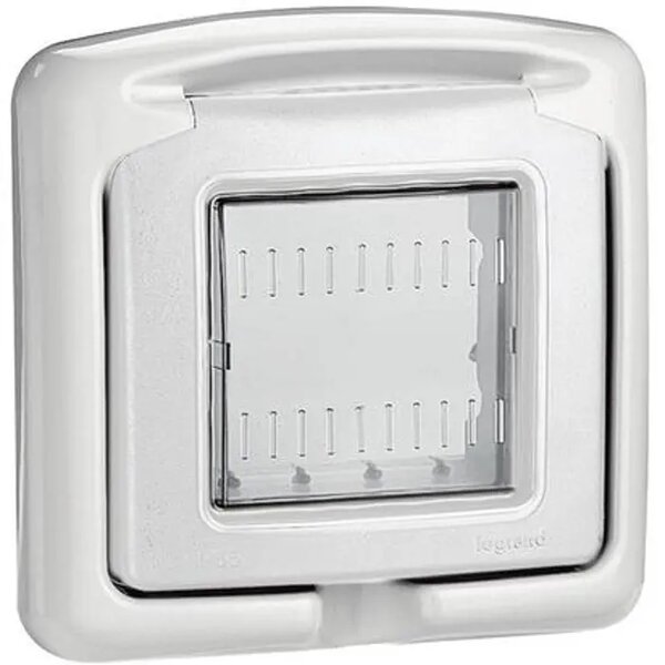 CLASSIA N/Ž OKVIR S POKLOPCEM IP55 2M SIVI 27602