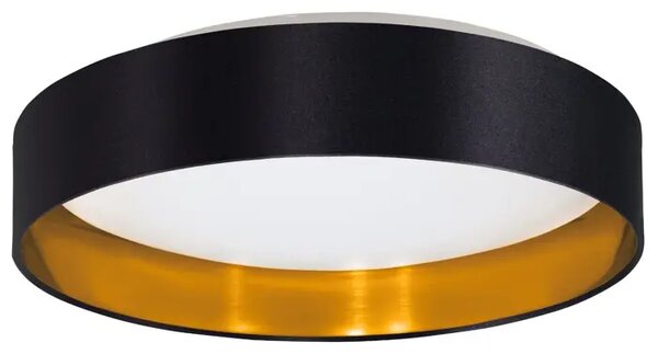 PLAFONJERA 1xLED 24W, PROM 380, CRNO/ZLATNA MASERLO 2 99539
