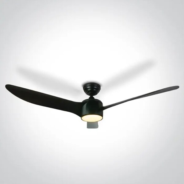 STROPNI VENTILATOR 40W LED 22W CCTV IP20 230V CRNI DM6306/B/V