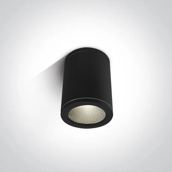 STROPNA SVJETILJKA LED/6W/3000K/440lm/35°/240V IP54/CRNA DM67138C/B/W