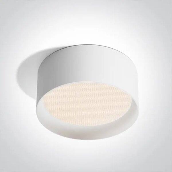 STROPNA SVJETILJKA LED/30W/CCT/3000lm/120°/230V UGR19 fi200×85mm IP44 BIJELA DM12130D/W/V