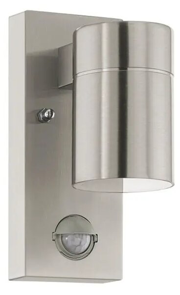 VANJSKA ZIDNA LAMPA 1xLED SENZOR, GU10, 3W, ČELIK RIGA 5 99569