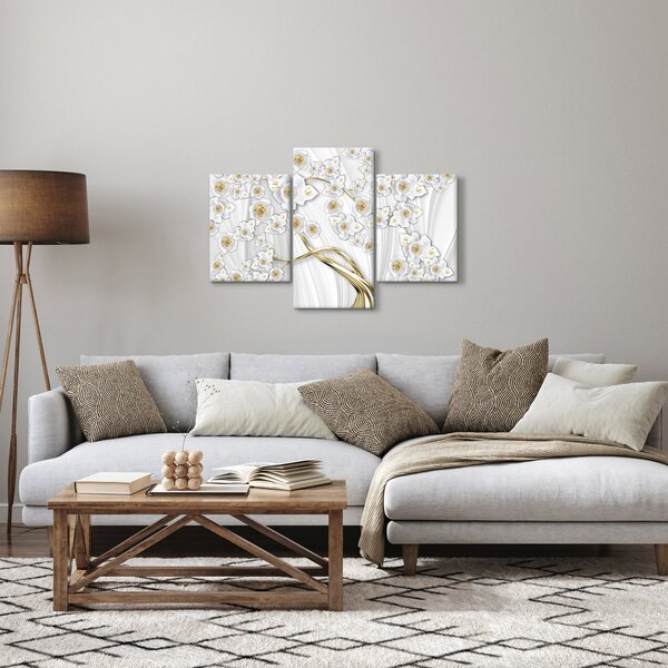 Slika - Drvo sa zlatnim dekorom (90x60 cm)